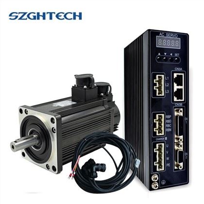 GH-11120BC is 1200W servo motor, this model is very hot sale , optimum matching with our AC servo driver to real ize optimum servo performance